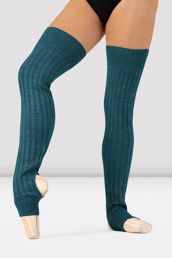 Ladies Aspen Thigh High Legwarmers Cheap - Image 2