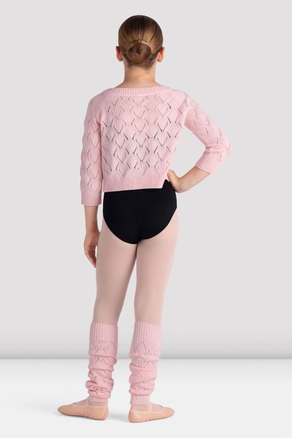 Girls Della Knit Leg Warmers on Sale - Image 2
