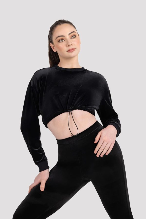 Bloch Luxe Touch Cropped Sweat Sale