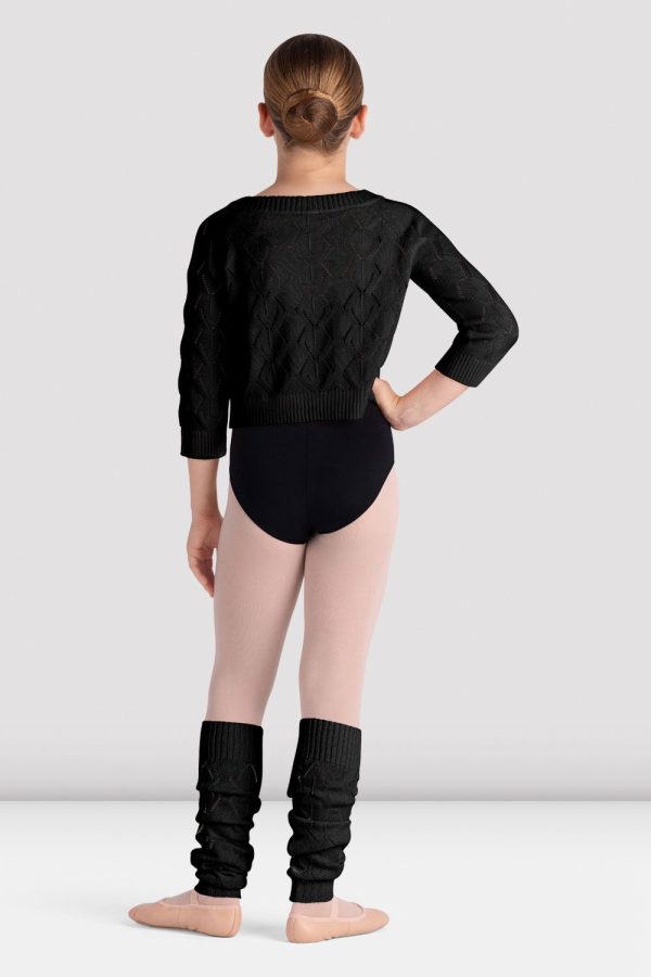 Girls Della Knit Leg Warmers Discount - Image 2