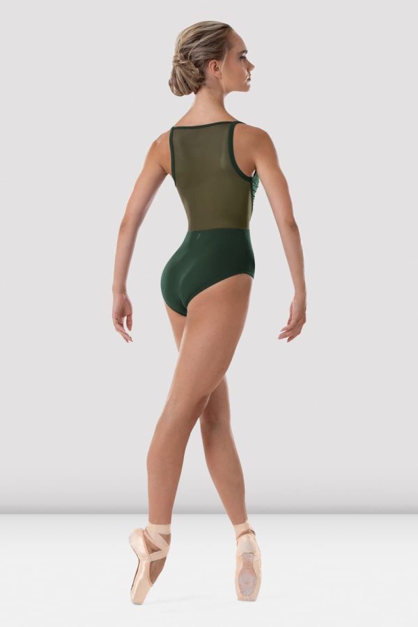 Ladies Vivica Mesh Back Leotard Hot on Sale - Image 2