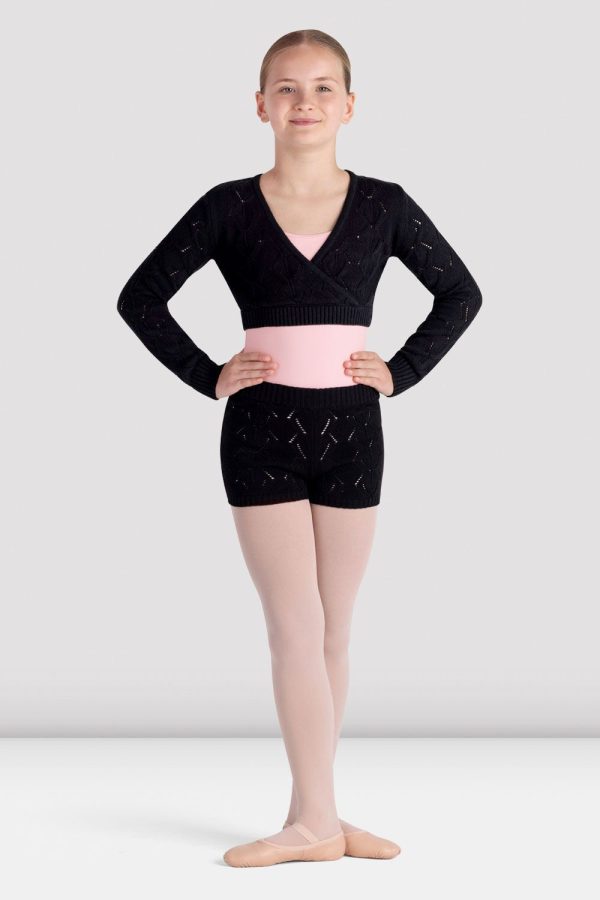 Girls Emily Long Sleeve Wrap Top Cheap