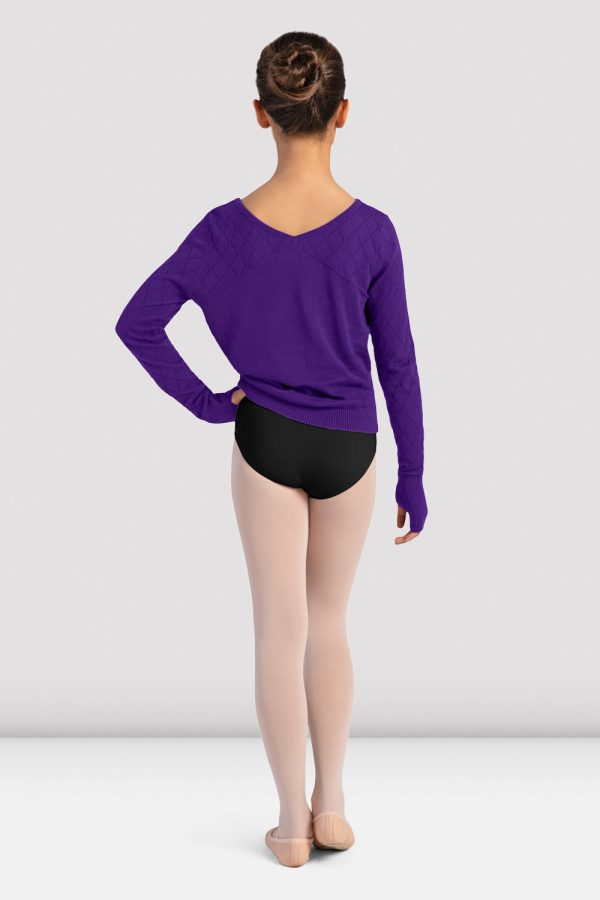 Girls Dulcie Knit Long Sleeve Sweater Supply - Image 2