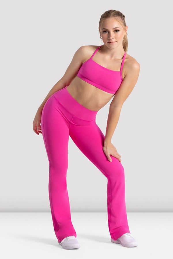 Girls Signature Flare Legging For Cheap