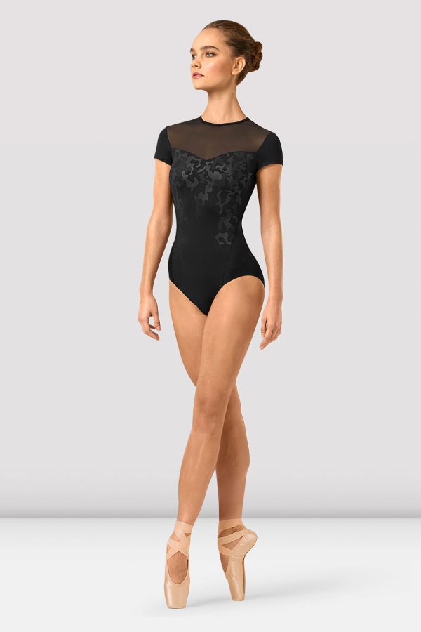 Ladies Eden Mirage Print Cap Sleeve Leotard Online