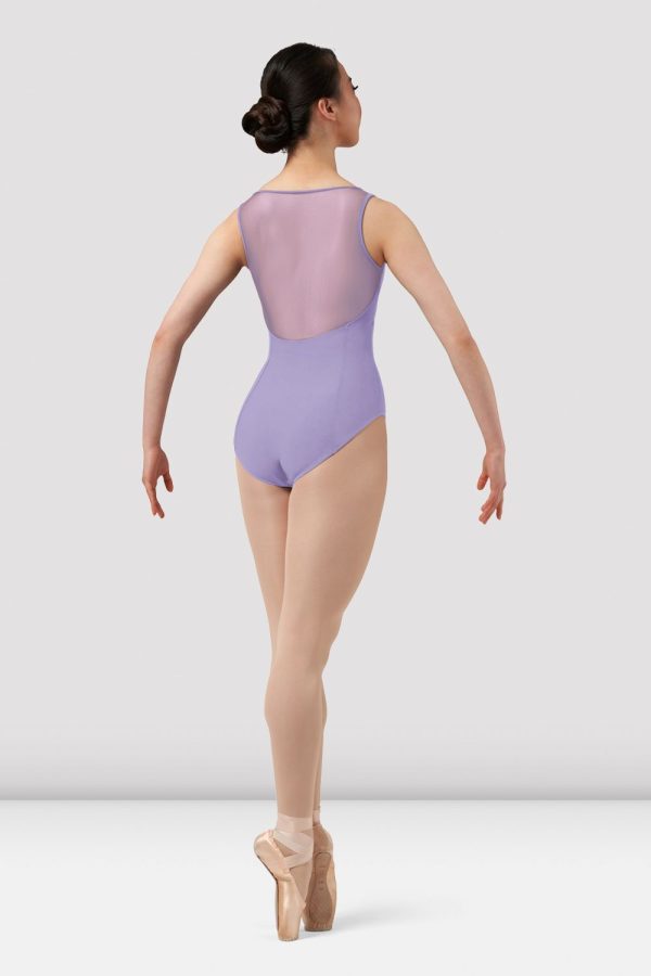 Ladies Mirella Chevron Mesh Back Leotard Online Hot Sale - Image 2