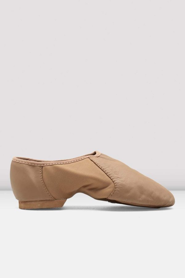 Ladies Neo-Flex Slip On Leather Jazz Shoes For Cheap - Image 2