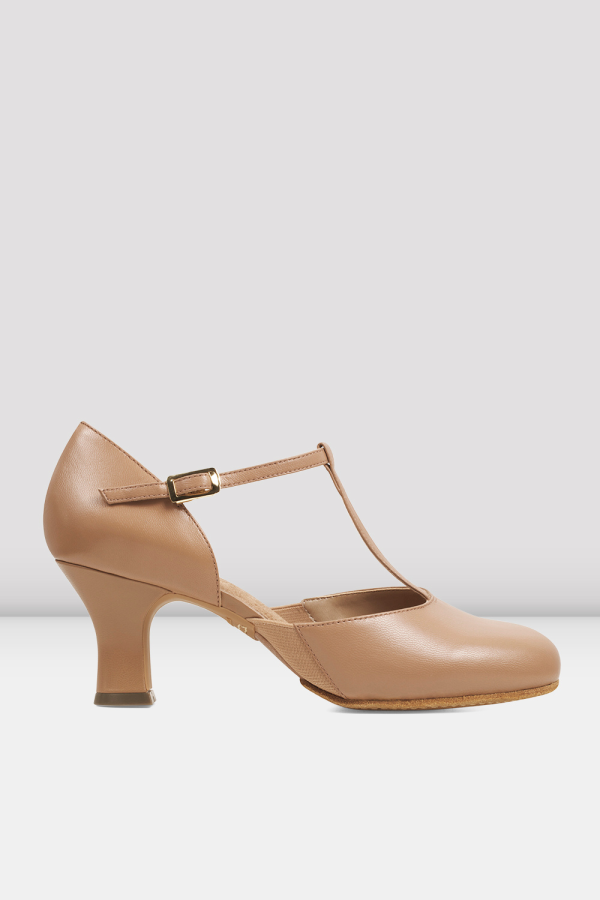 Ladies Split Flex Leather Character Shoes Hot on Sale