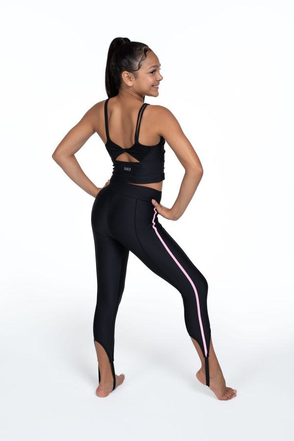 Bloch X Flo Active Lori Mesh Twist Back Top Sale - Image 3