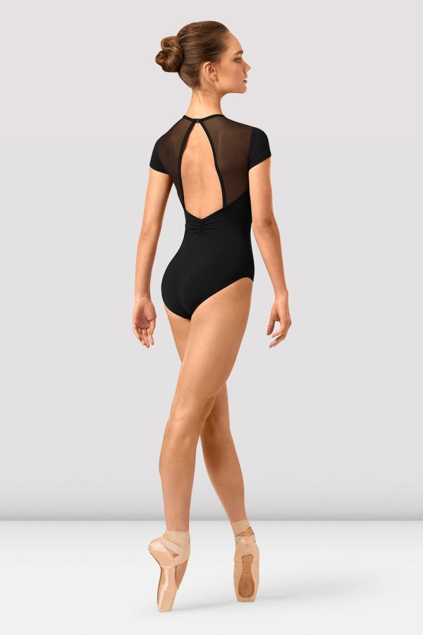Ladies Eden Mirage Print Cap Sleeve Leotard Online - Image 2