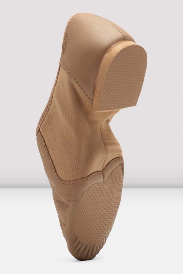 Ladies Neo-Flex Slip On Leather Jazz Shoes For Cheap - Image 5