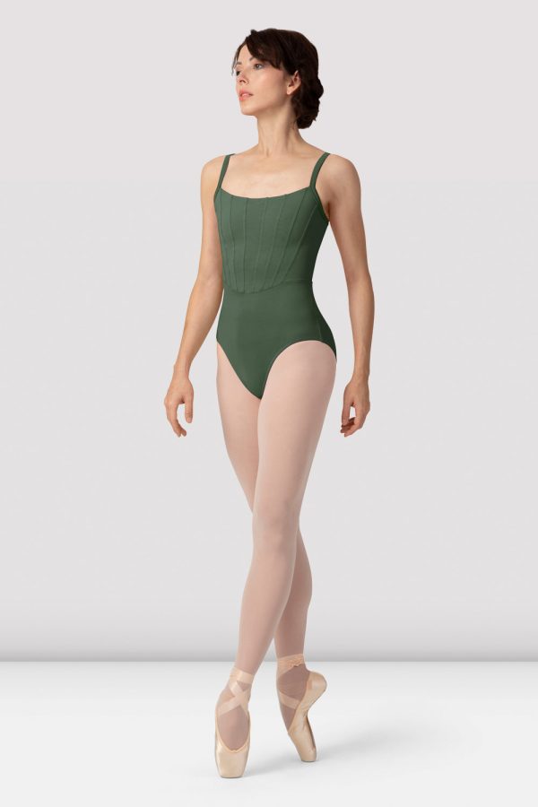 Ladies Boutique Corset Seam Camisole Leotard For Cheap