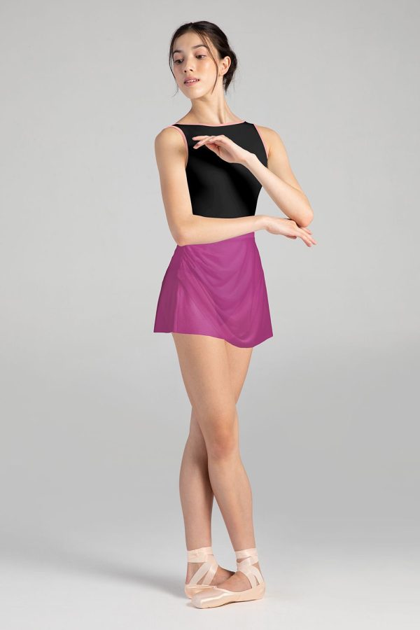 Ladies Lyric Mesh Wrap Skirt Fashion