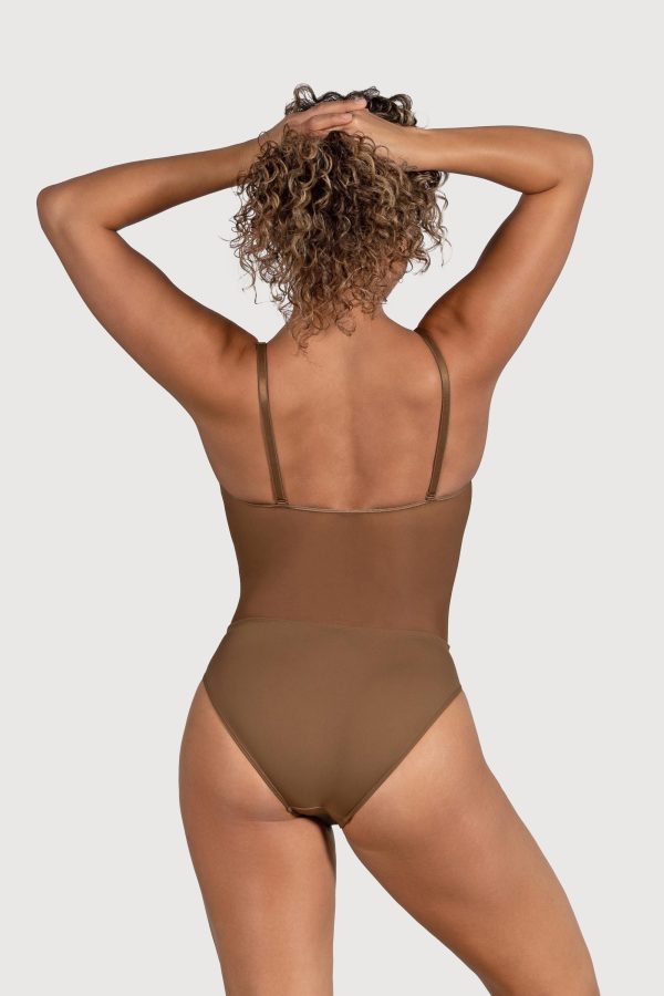Ladies Cordelia Mesh Panel Bodysuit Discount - Image 4