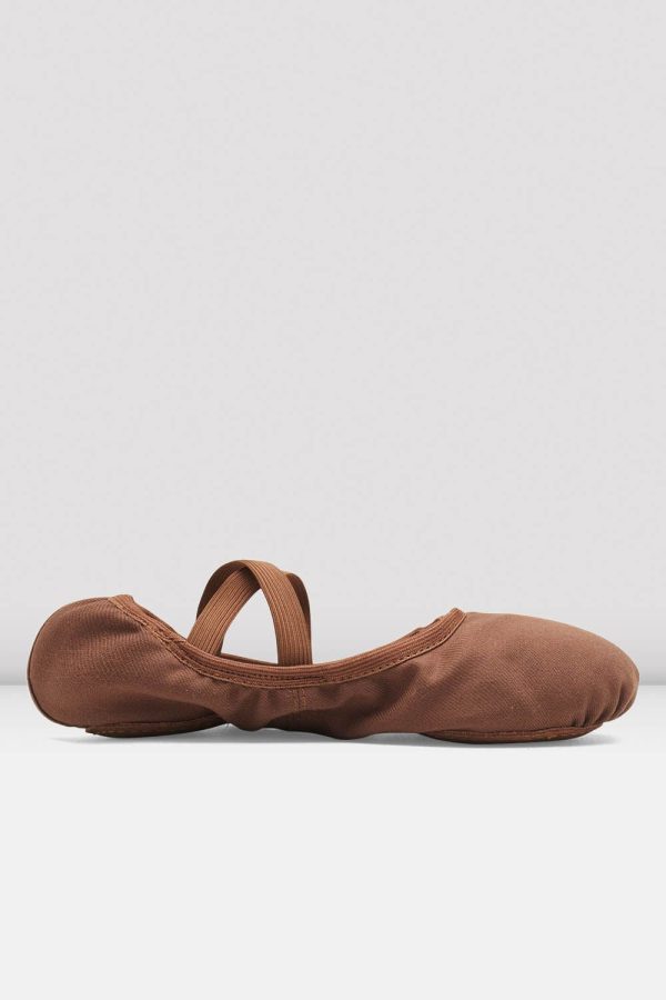 Ladies Performa Stretch Canvas Ballet Shoes Discount - Image 2