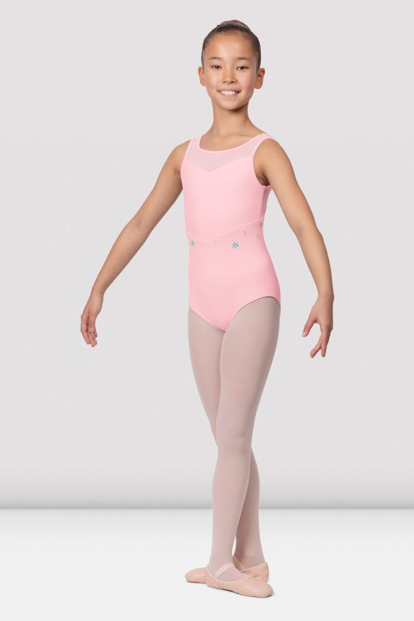 Girls Garcia Mesh Bodice Leotard Online Hot Sale