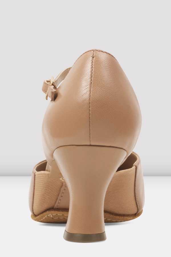 Ladies Split Flex Leather Character Shoes Hot on Sale - Image 3
