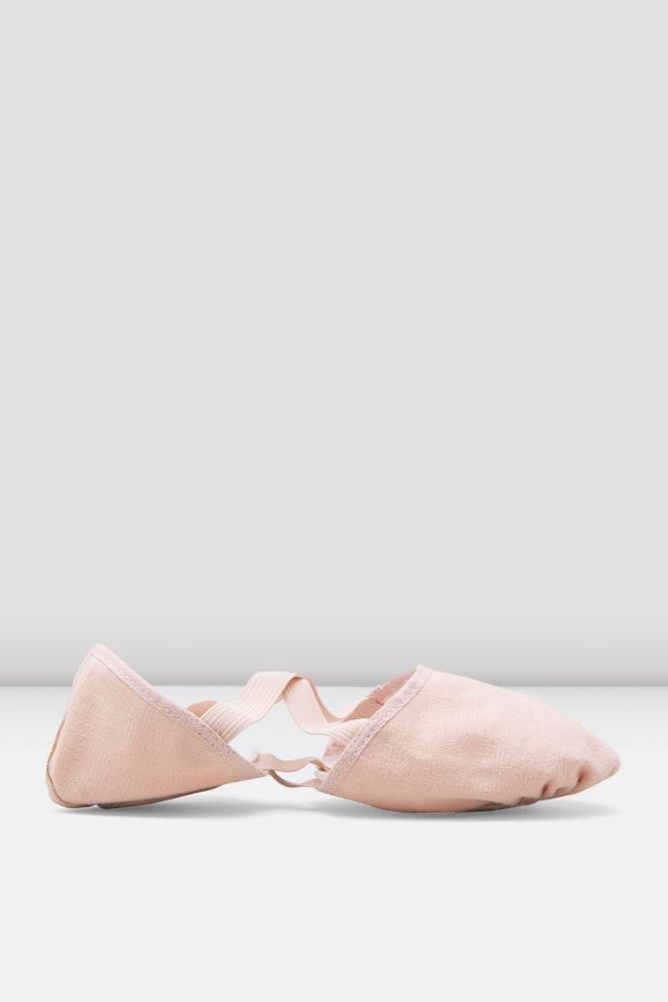 Ladies Elastosplit Canvas Ballet Shoes Fashion