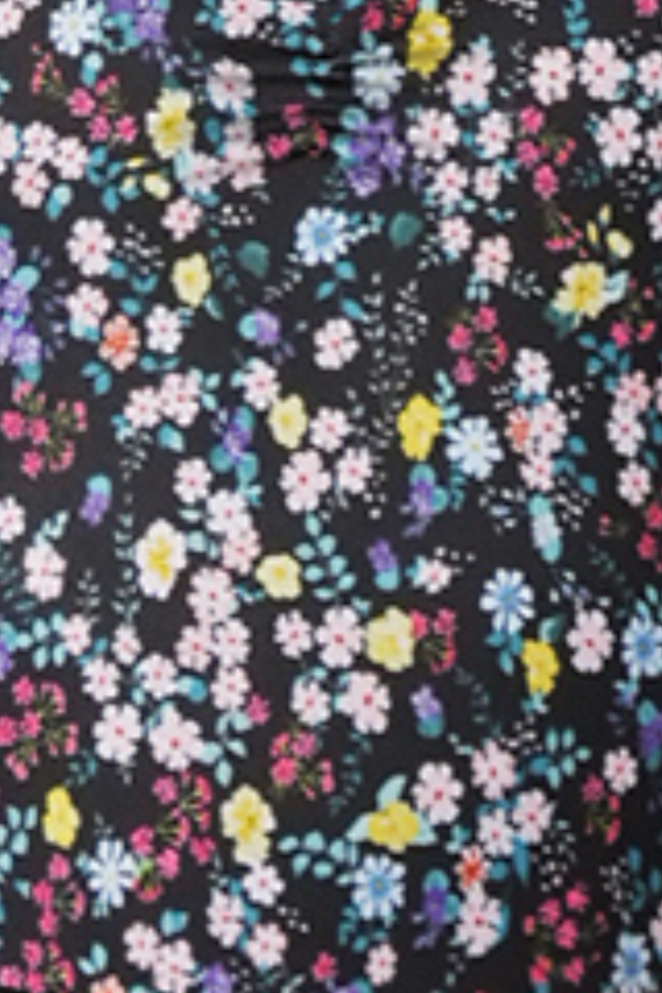 Girls Mirella Ditsy Floral Scoop Back Leotard Online Sale - Image 3