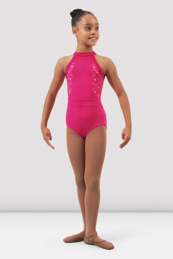 Girls Arianna Halter Leotard Sale