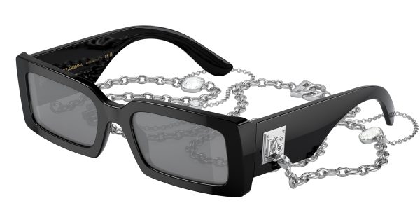 DOLCE & GABBANA DG4416 Rectangle Sunglasses Online now - Image 4
