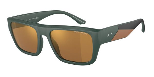 Exchange Armani AX4124SU Rectangle Sunglasses Cheap - Image 4
