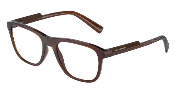 DOLCE & GABBANA DG5089 Rectangle Eyeglasses Discount - Image 3