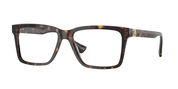 Versace VE3328 Rectangle Eyeglasses Supply - Image 3