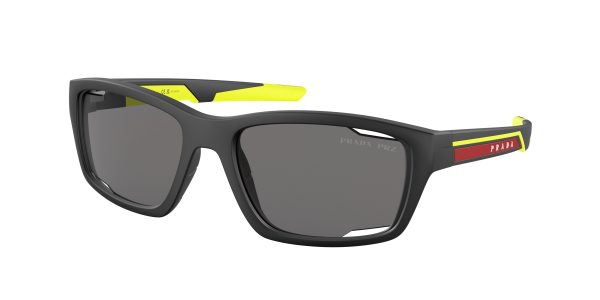 Prada Linea Rossa PS04YS Irregular Sunglasses For Sale - Image 2