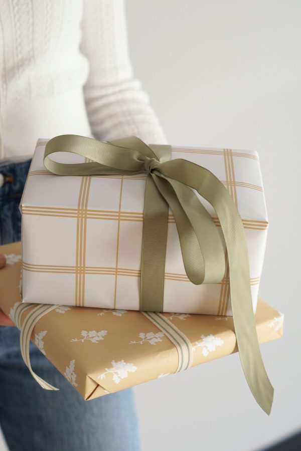 5 8  Sage Stripe Ribbon Online Hot Sale - Image 3