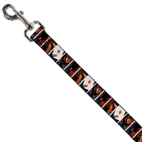Dog Leash - X-Men Gambit Cards 4-Pose Blocks Cheap - Image 2
