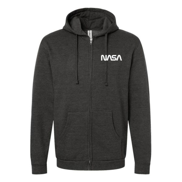 NASA Worm Zip Hoodie Online - Image 2
