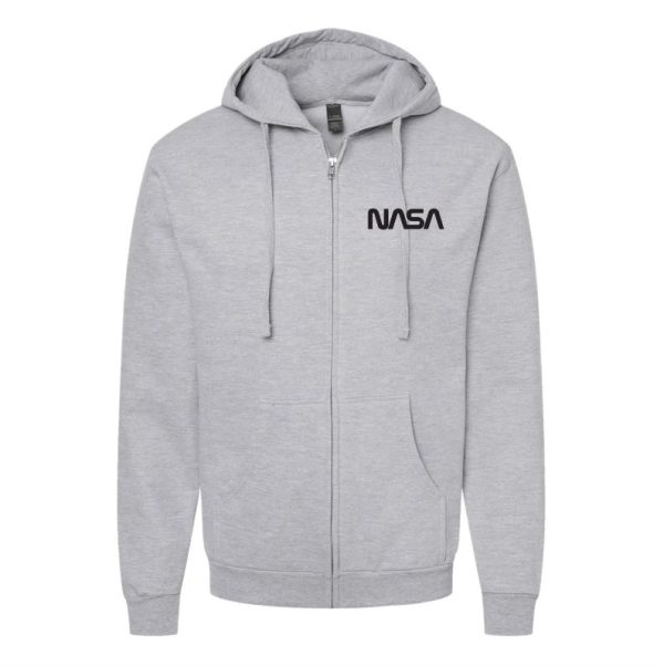 NASA Worm Zip Hoodie Online - Image 3