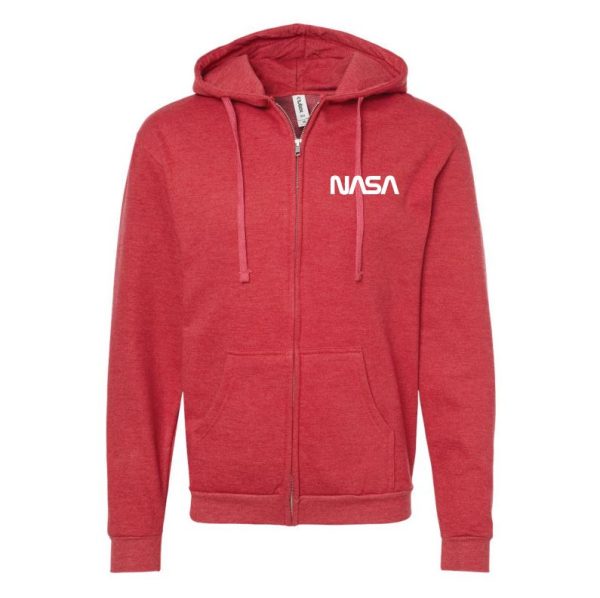NASA Worm Zip Hoodie Online - Image 4